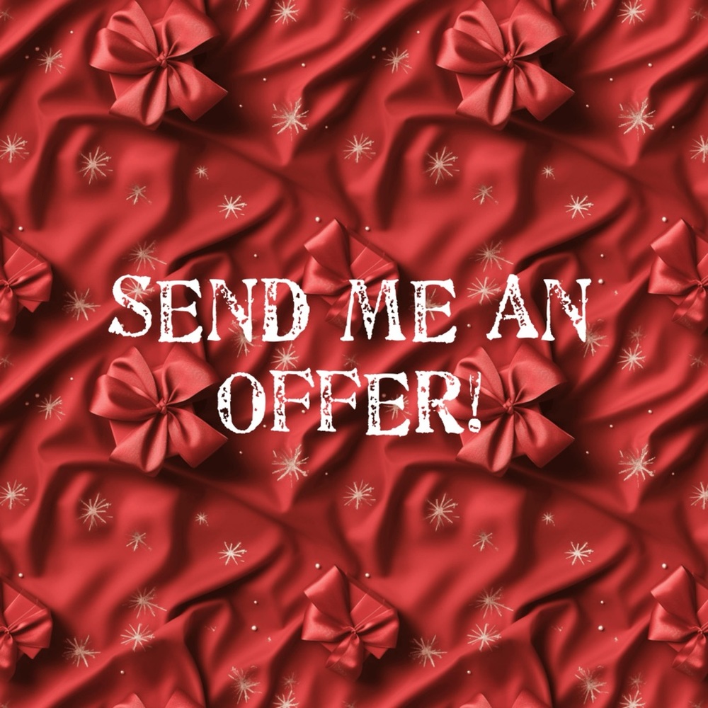 All reasonable offers will be accepted!